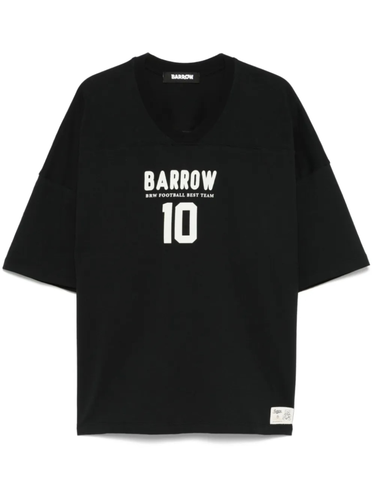 

Футболка с принтом логотипа BARROW, черный