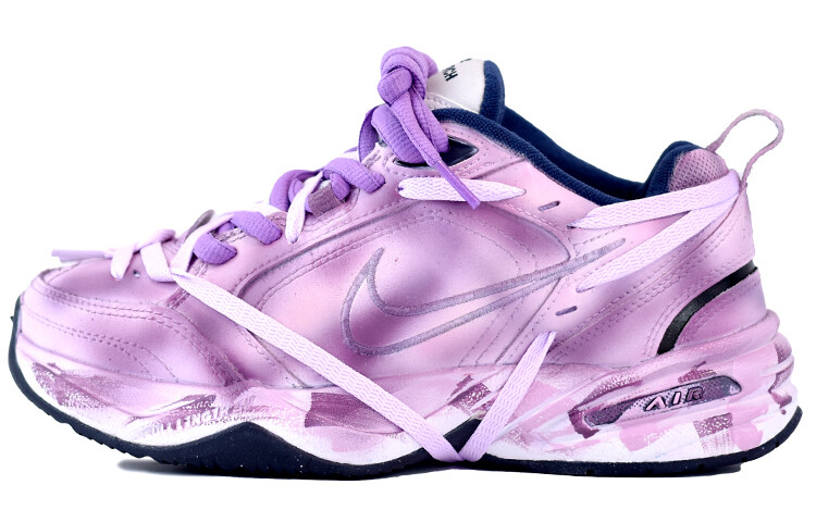 

Кроссовки Nike Air Monarch 4 Chunky Sneakers Unisex Low-top Pink/purple, фиолетовый