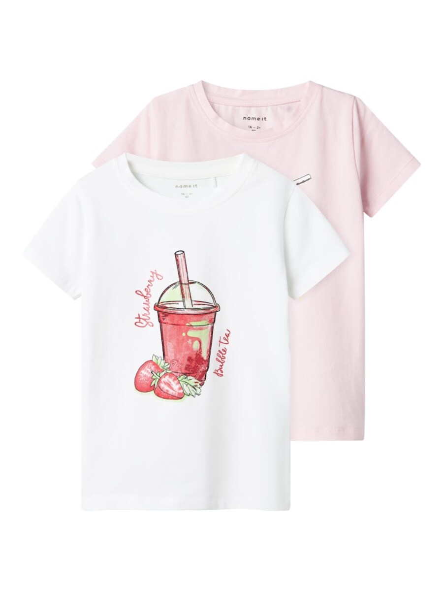 

Рубашка NAME IT FFOJI, цвет Rose/White
