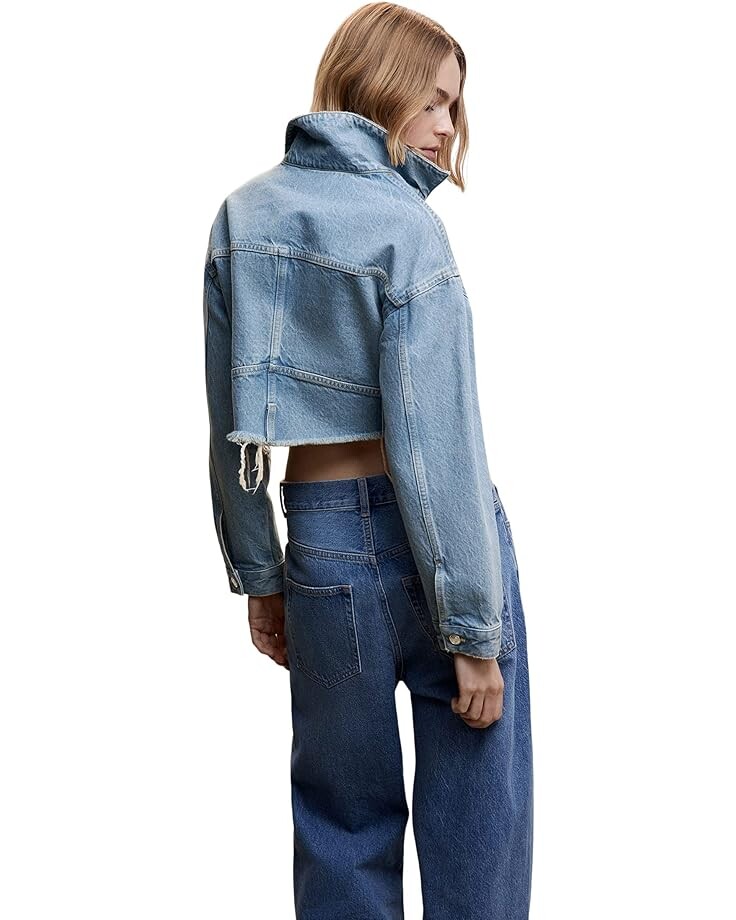 

Куртка MANGO Frankie Jacket, цвет Open Blue