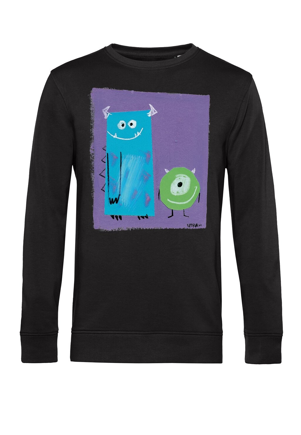 

Толстовка MONSTERS INC NIERVA SULLIVAN Disney, черный