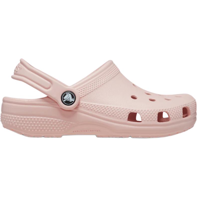 Crocs Антискользящие износостойкие низкие детские туфли для малышей розовые — фото 3