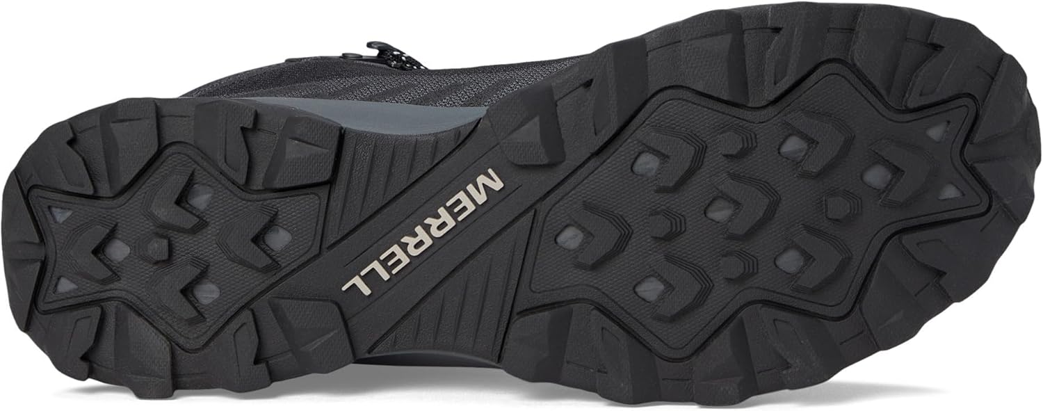 Мужские водонепроницаемые ботинки Merrell Eco-Friendly Speed Mid - черные — фото 3