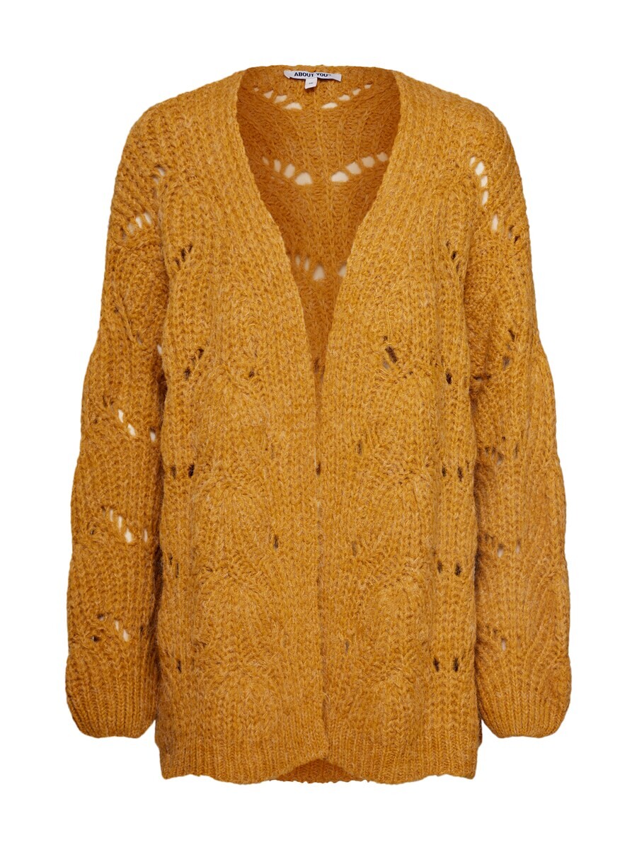 

Вязаный кардиган ABOUT YOU Knit Cardigan Fiona, цвет mustard