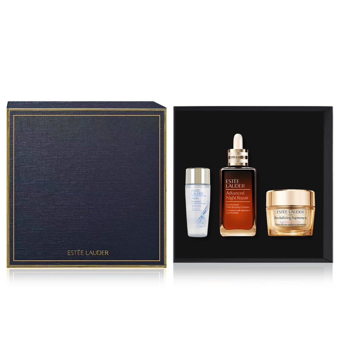 

YASHILANDAI набор для ухода за кожей с эссенцией Vitality, увлажняющий и питающий, комплект из 3 штук ESTEE LAUDER, Original liquid 30ml + small коричневый bottle 50ml + Zhiyan cream refreshing 30ml