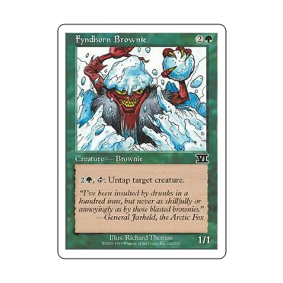 

CCG Финдхорн Брауни (К), MTG - 6th Edition (Classic)