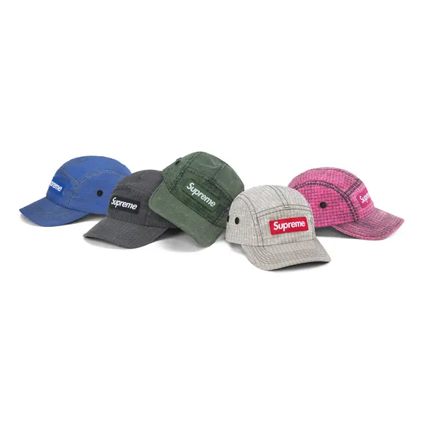 

Бейсболка distressed ripstop camp cap 'multi-color' Supreme, мультиколор
