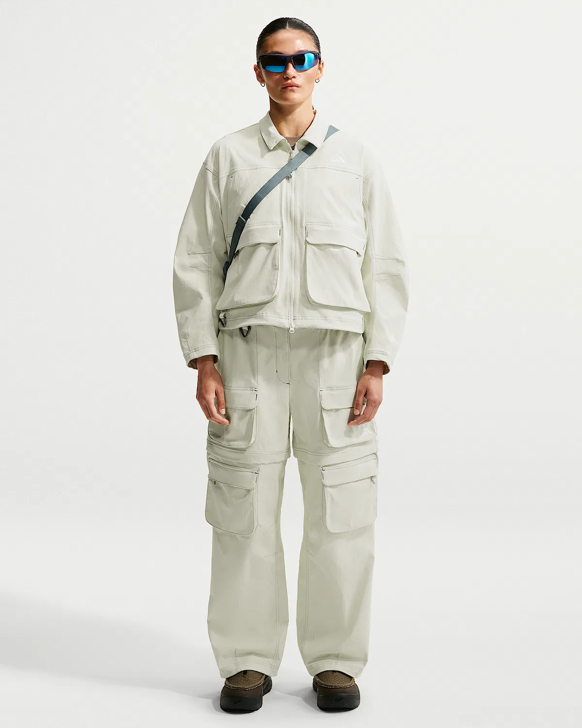 Женская куртка Nike ACG "Smith Summit" с защитой от УФ, Sea Glass/Mineral Slate/Summit White — фото 4