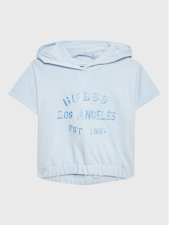 

Толстовка стандартного кроя Guess, синий