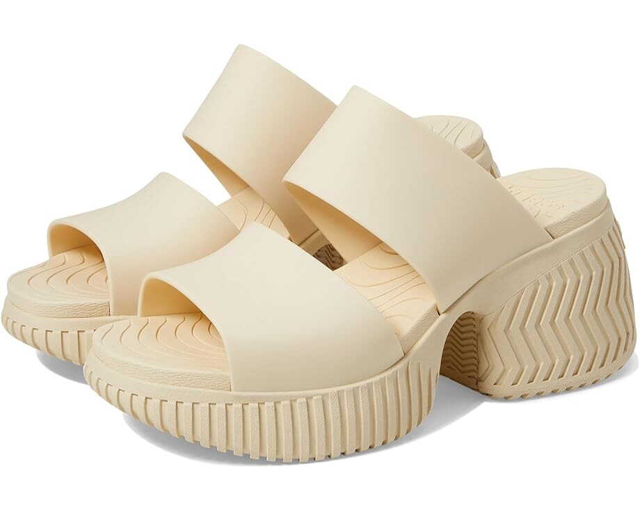 

Туфли SOREL ONA Streetworks Slide Heel, цвет Honey White/Sea Salt