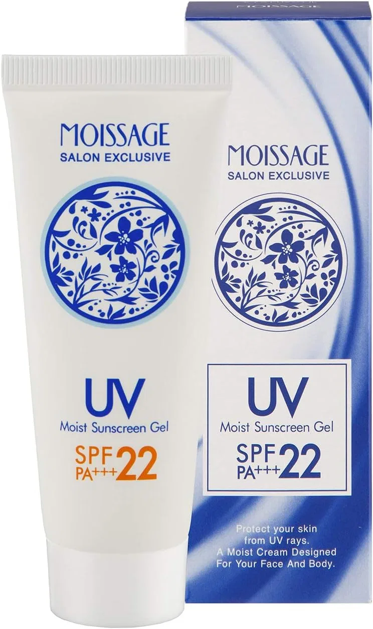 Солнцезащитный гель Kikusei Moisage Moist UV SPF22 PA+++ 40 г Kikuboshi