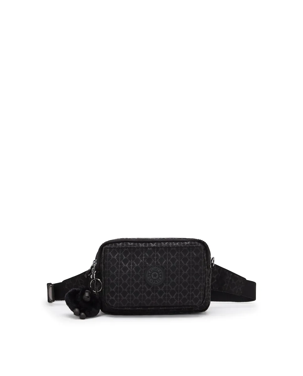 

Женская сумка через плечо 2-в-1, трансформируемая в поясную сумку Kipling, черный