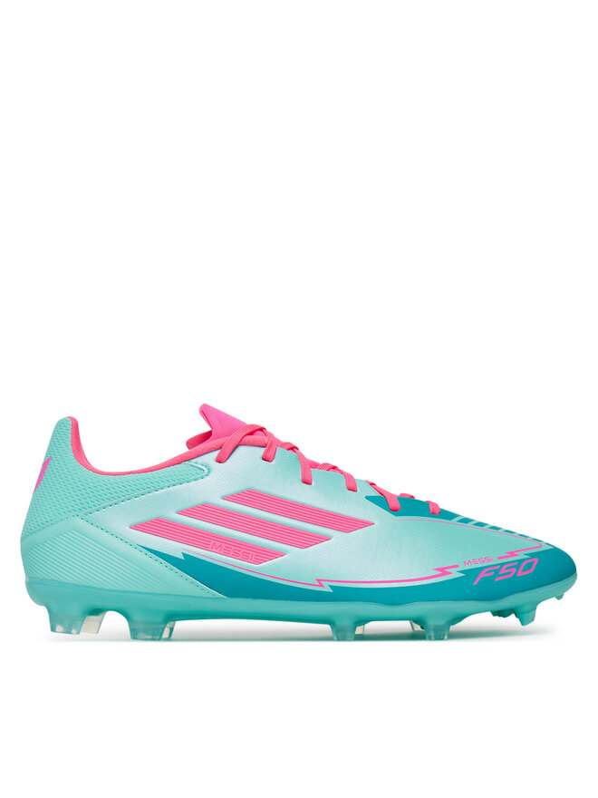 Футбольные бутсы F50 League Messi Firm/Multi-Ground Ih0928 Adidas, бирюзовый