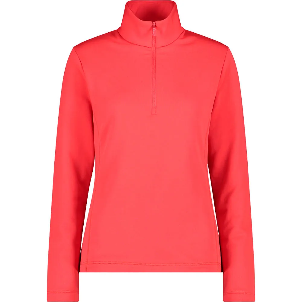 

Флис CMP Stretch 38E1596 half zip, красный