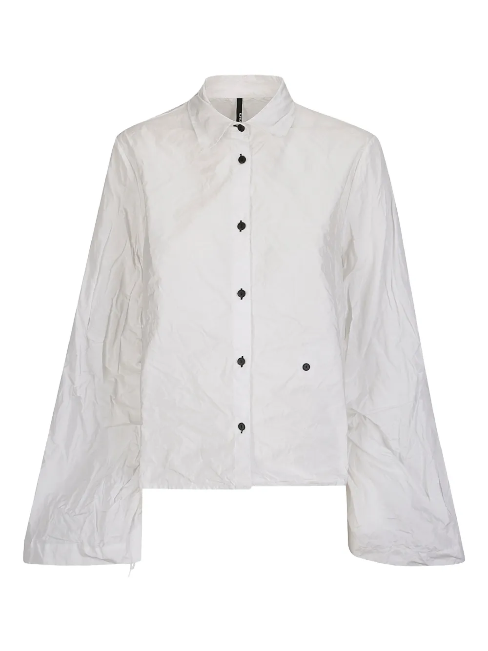 

Рубашка с расклешенными рукавами Maria Calderara, белый