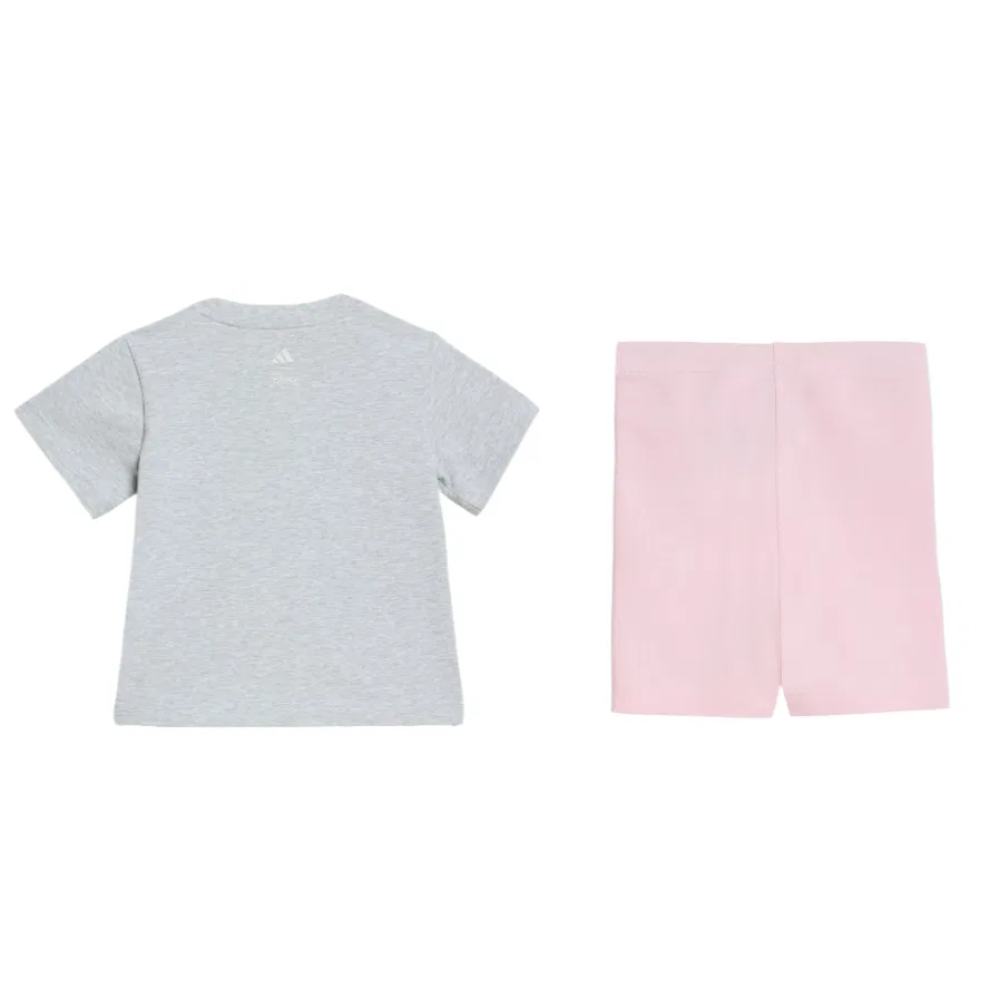Спортивный костюм из 2 предметов Adidas x Disney Light Heather Gray/Light Pink — фото 3
