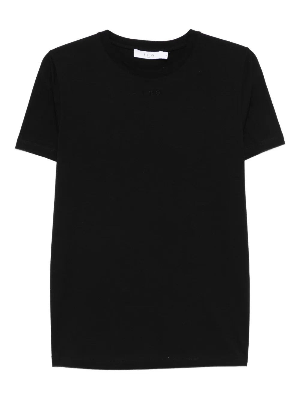 

Топ с короткими рукавами и круглым вырезом IRO, черный