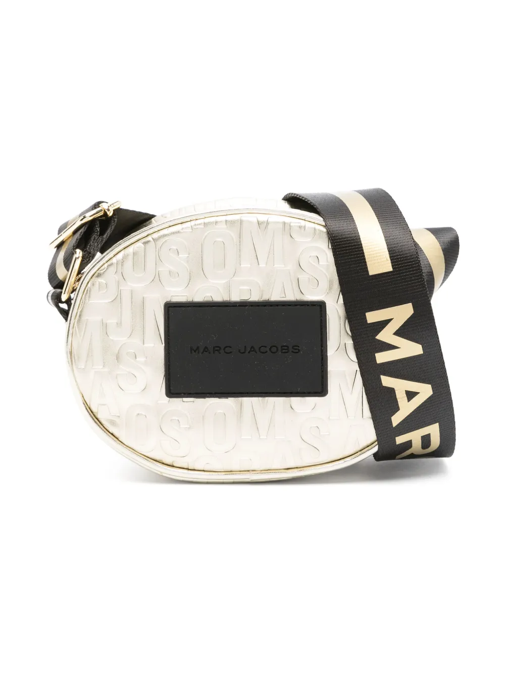 

Сумка через плечо с тисненым логотипом Marc Jacobs Kids, золотой