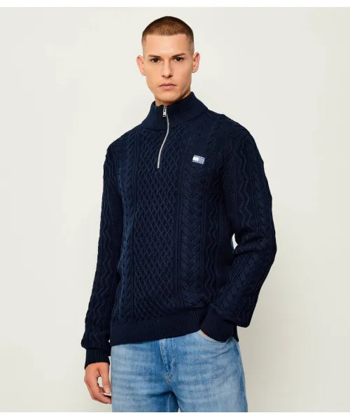 

Свитер Slim fit Tommy Jeans, синий