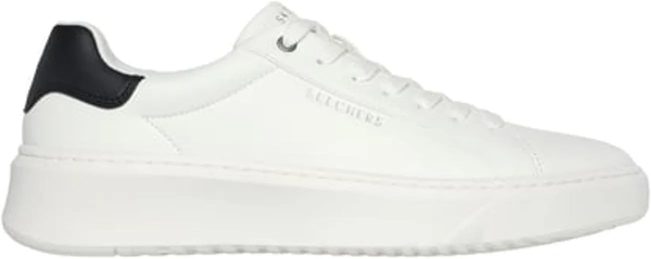 Мужские кроссовки Skechers на платформе, White Duraleather — фото 3
