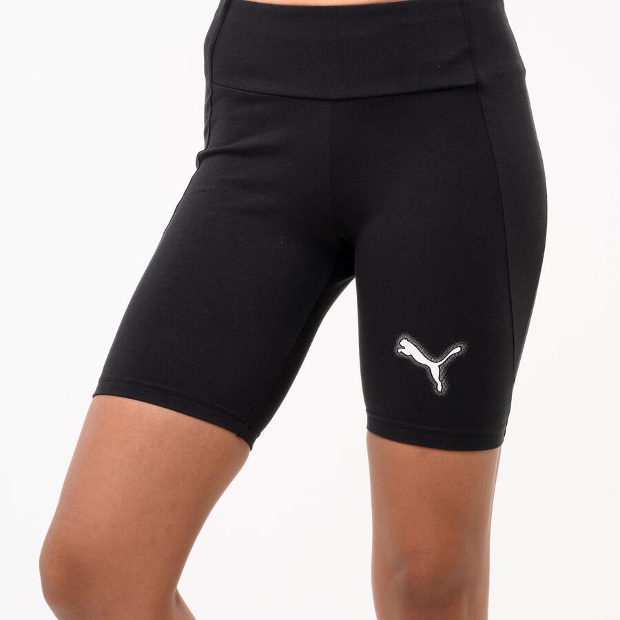 

PUMA Женские велосипедные шорты, хлопок, черные