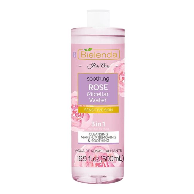 

Успокаивающая розовая мицеллярная вода Rose Care Bielenda, 500 мл