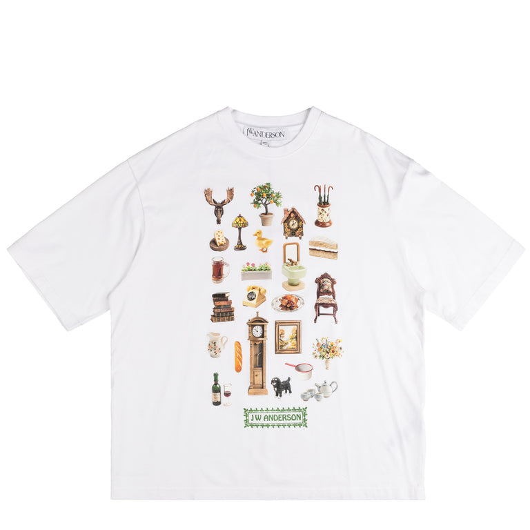 

Футболка diorama printed Jw Anderson, белый