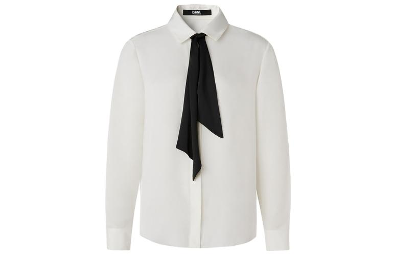 

KARL LAGERFELD / Karl Lagerfeld Jeans Женская рубашка KARL LAGERFELD, белая
