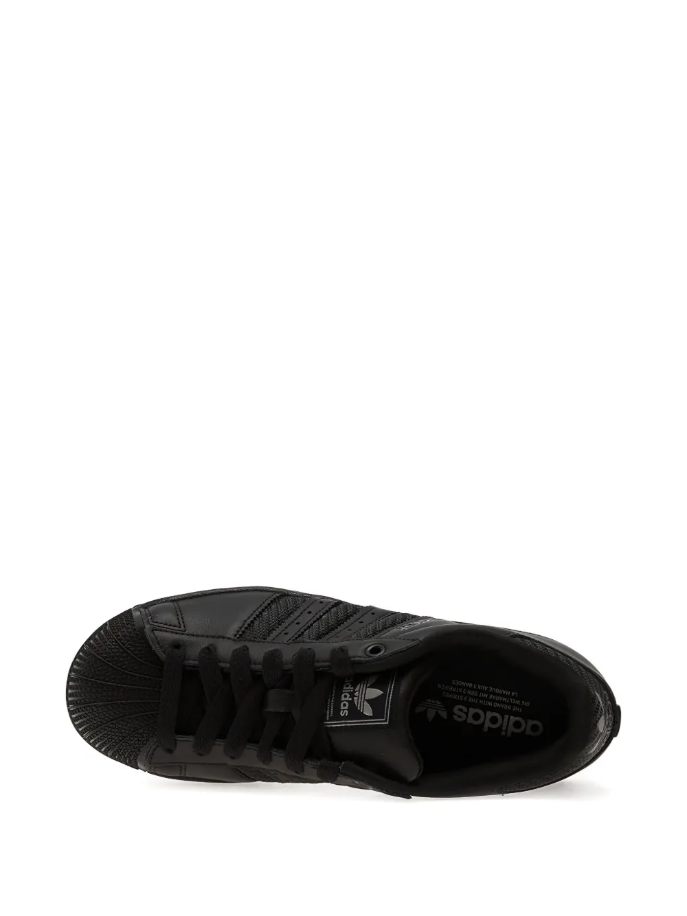 Кроссовки Superstar II Adidas, черный — фото 4