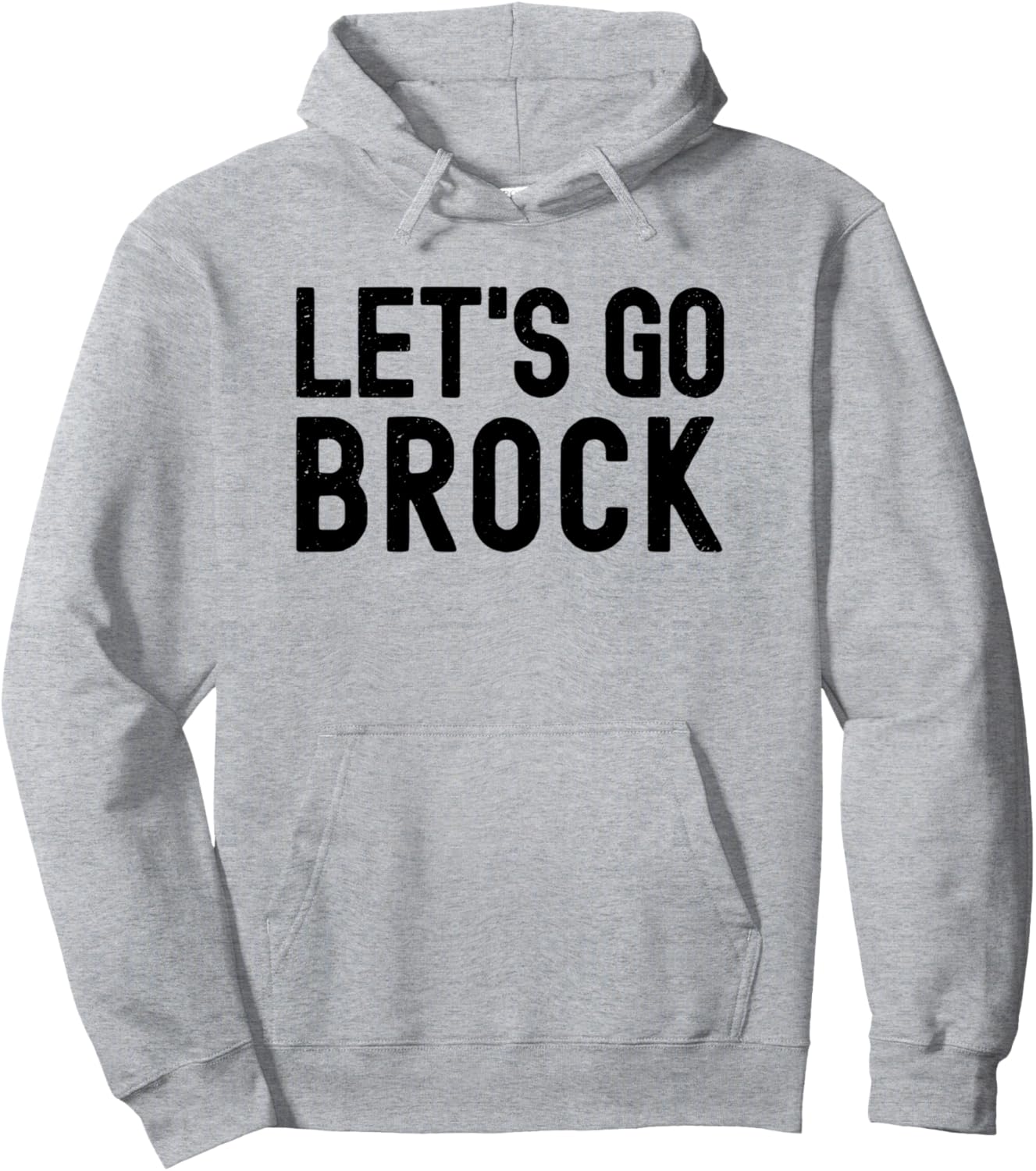

Персонализированная толстовка с именем для мужчин и мальчиков на день рождения Lets Go Brock Name Apparel, серый