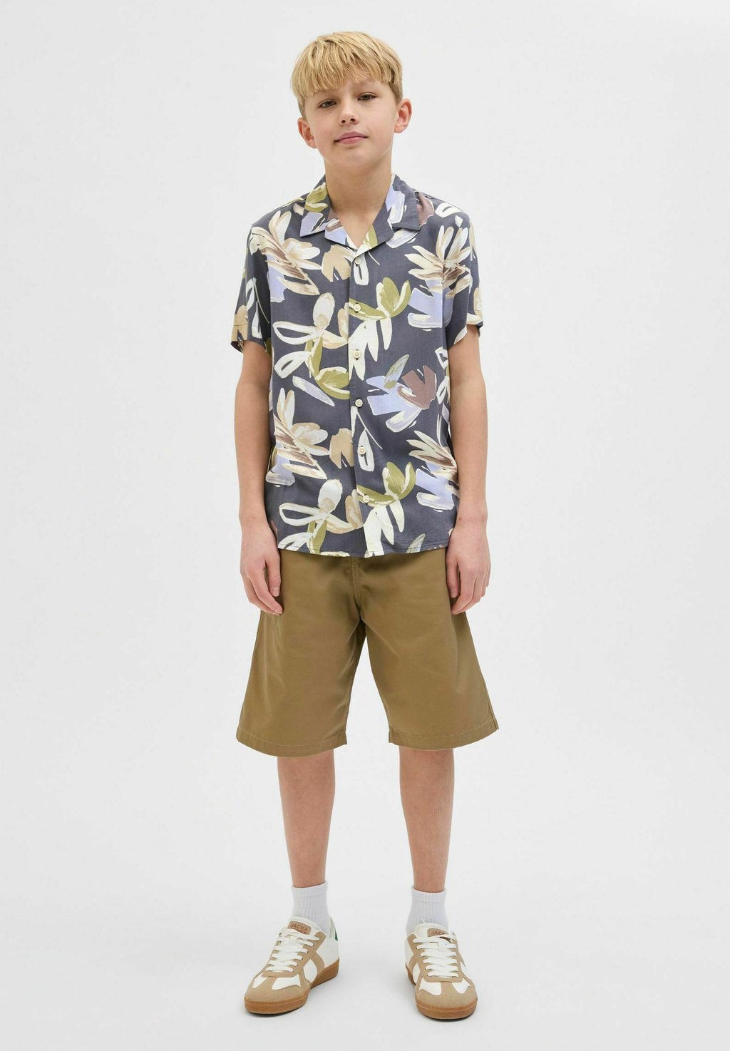 

Рубашка Jack & Jones Junior, серый