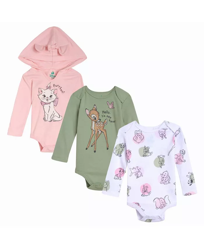 

Боди для девочек Dumbo Simba, 3 штуки, для косплея Bambi, мультиколор