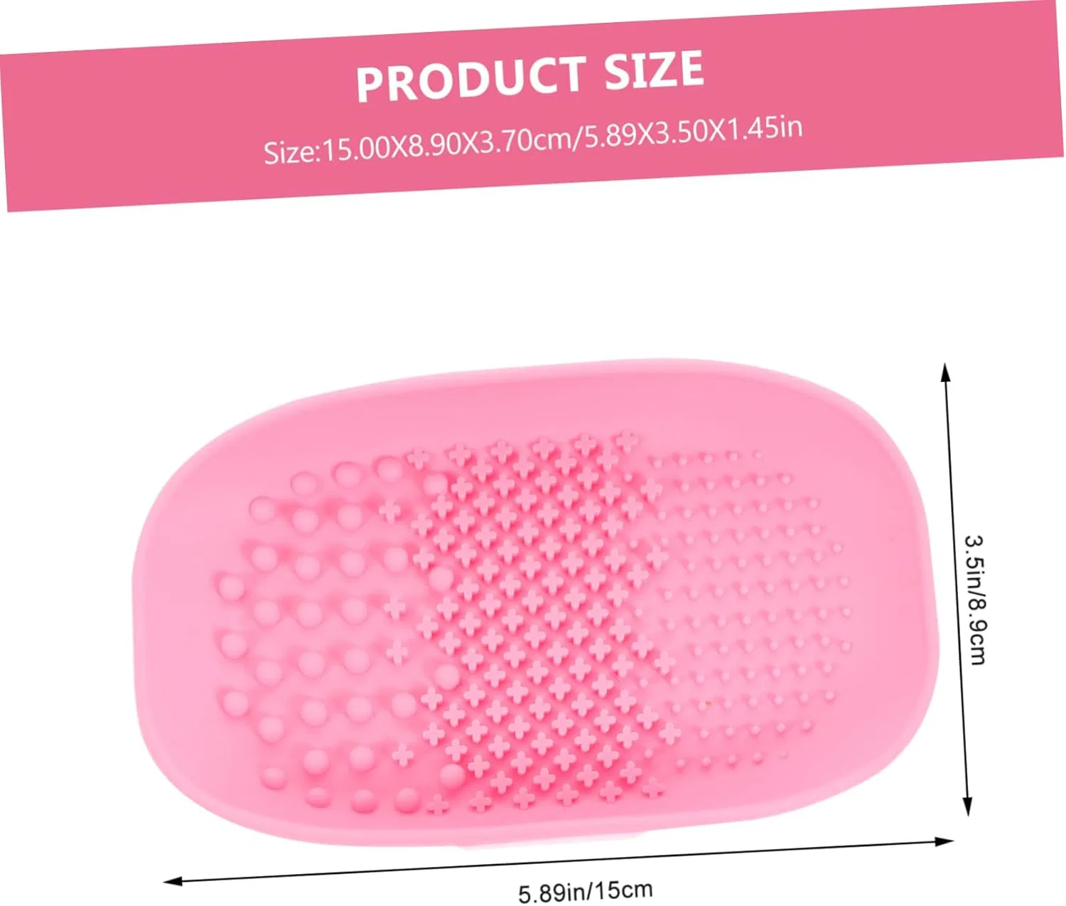 Компактный коврик для мытья кистей Silicone Brush Cleaning Pad ARTSEWPLY — фото 2