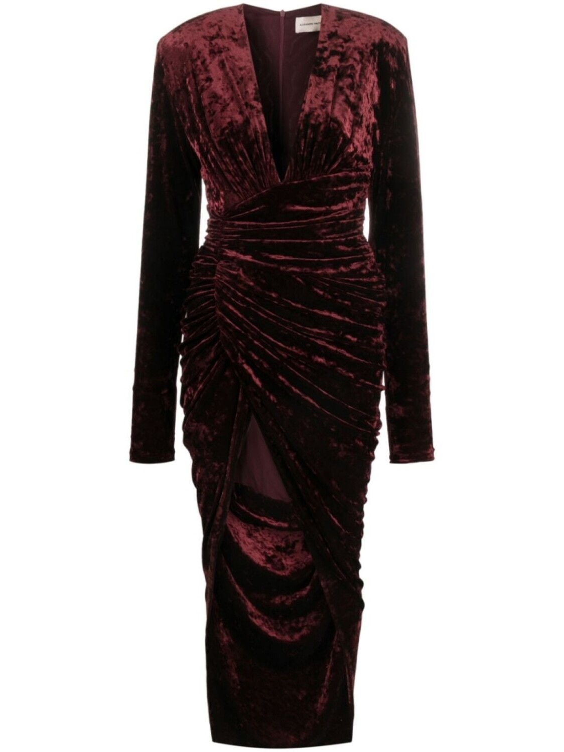 

Alexandre Vauthier платье асимметричного кроя, красный