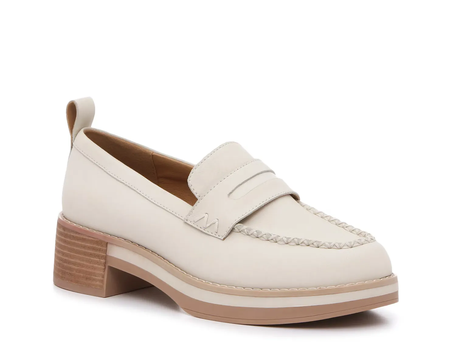 Лоферы Nirea Loafer Crown Vintage, кремовый