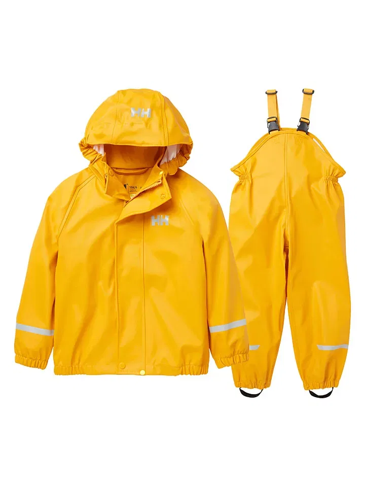 Дождевик детский Helly Hansen, желтый