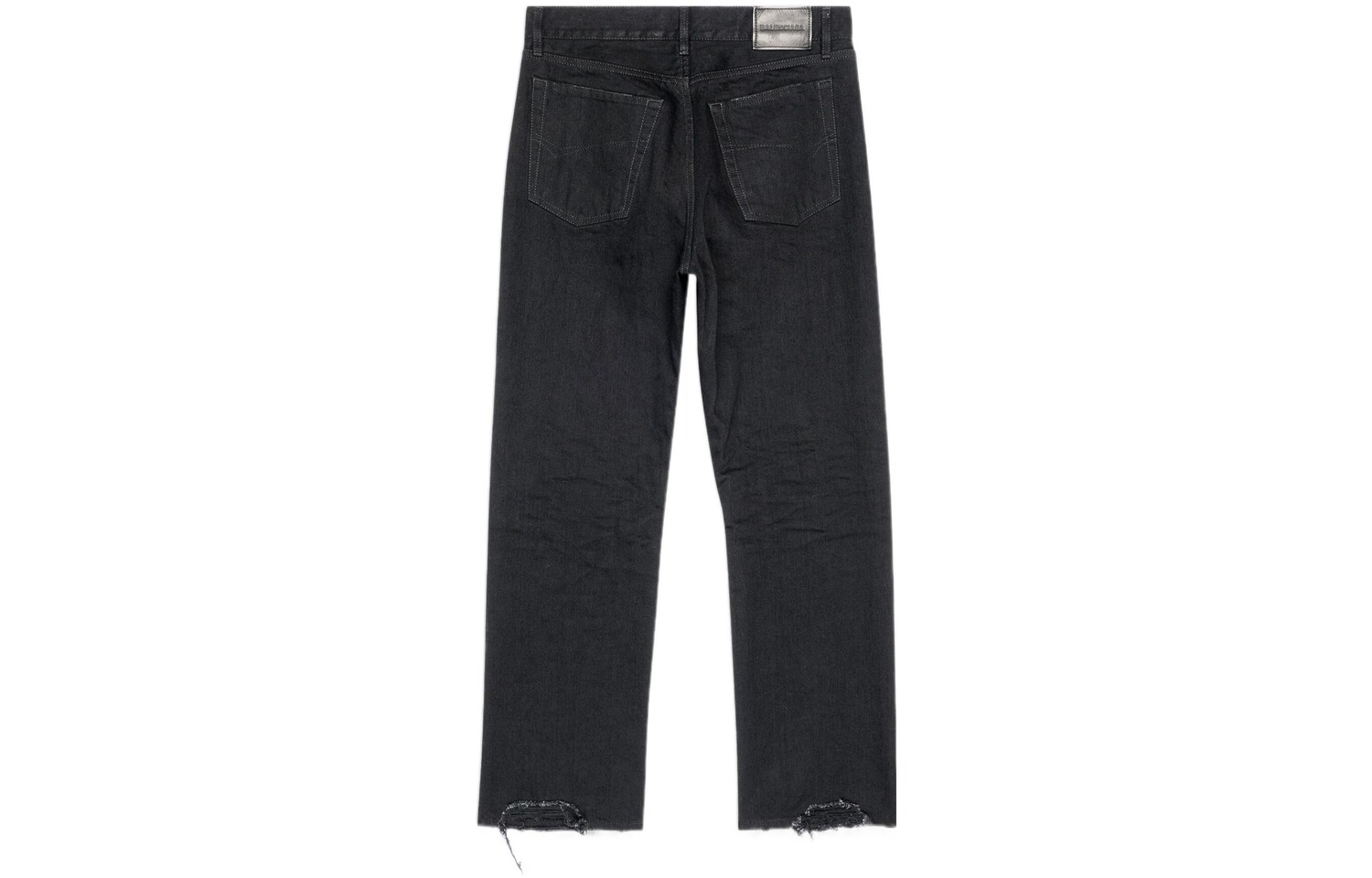 Джинсы мужские Balenciaga Slim Fit, черный — фото 2