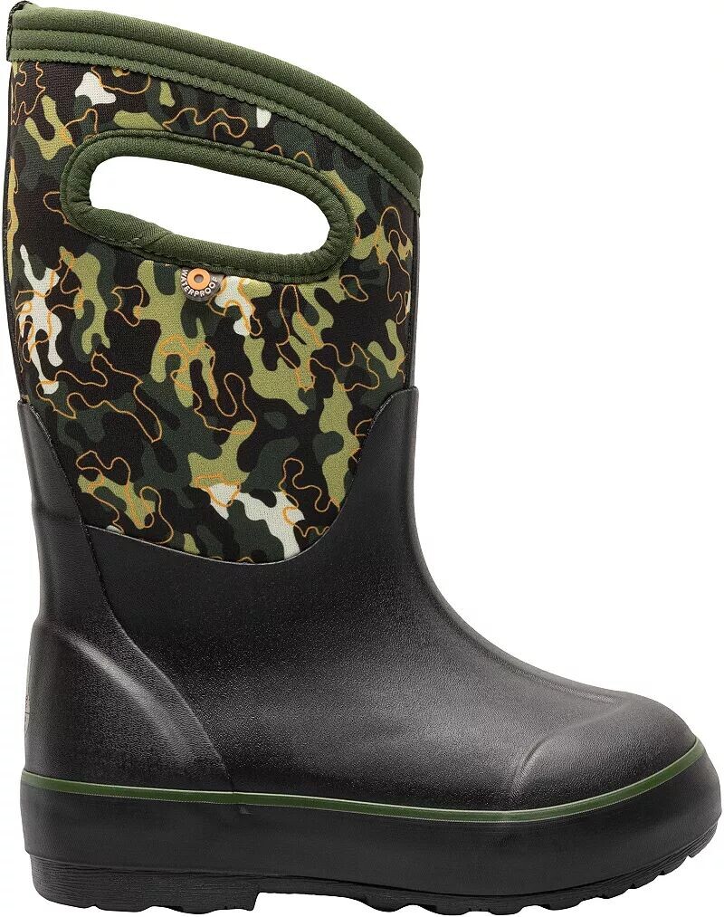 

Детские непромокаемые зимние ботинки Bogs Classic II Pop Camo