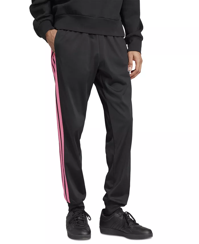 

Мужские спортивные брюки в полоску adidas, черный