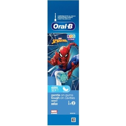 

Oral B Pro Kids 3+ Человек-паук Сменная электрическая зубная щетка Oral-B