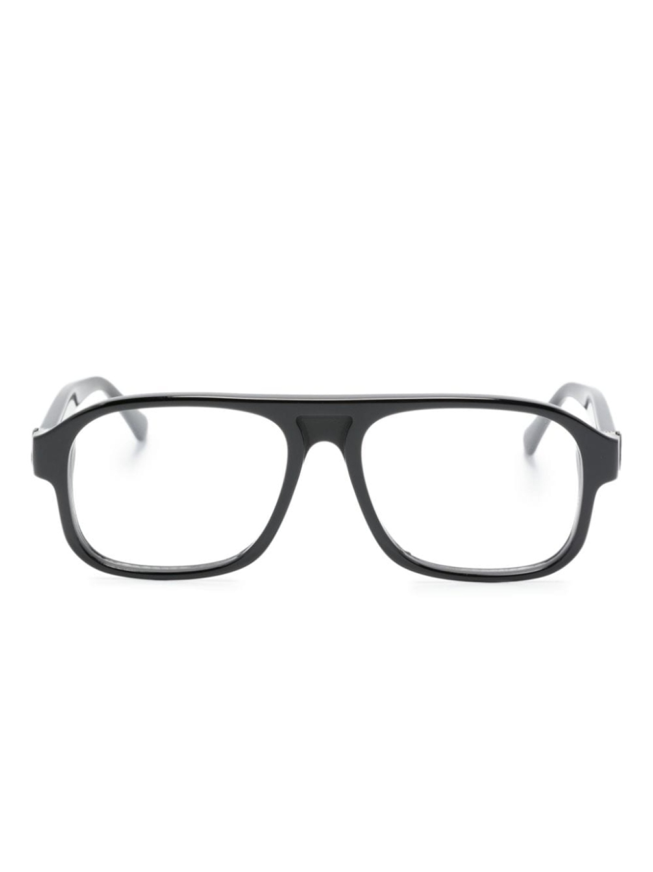 

Moncler Eyewear очки ML5198 001 в квадратной оправе, черный