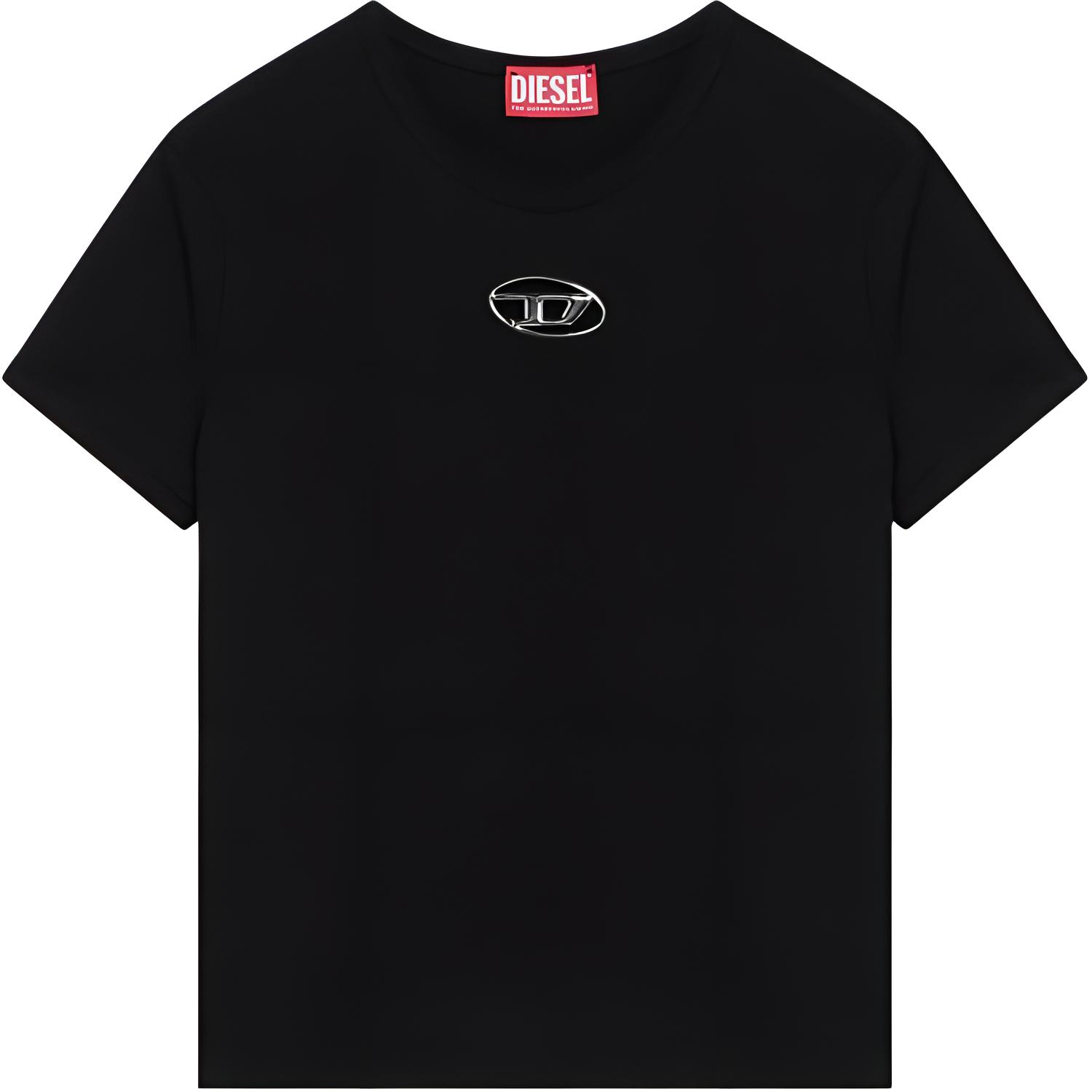 

Футболка Uncutie Long Od Q1 Slim Fit DIESEL, черный