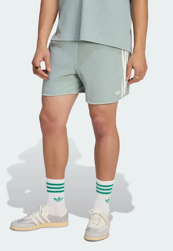 Трикотажные шорты для бега Adidas Originals, шалфей