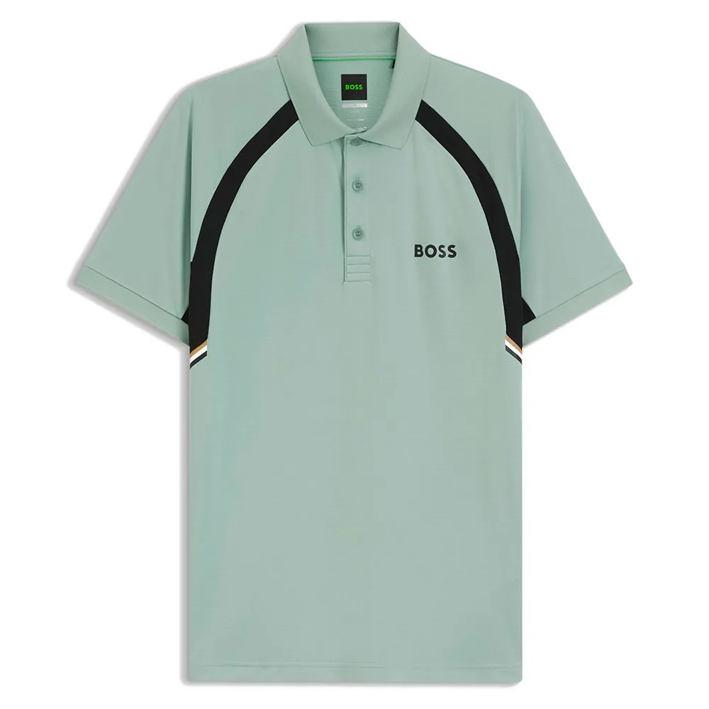 

Поло с коротким рукавом BOSS Spin 10276625, зеленый