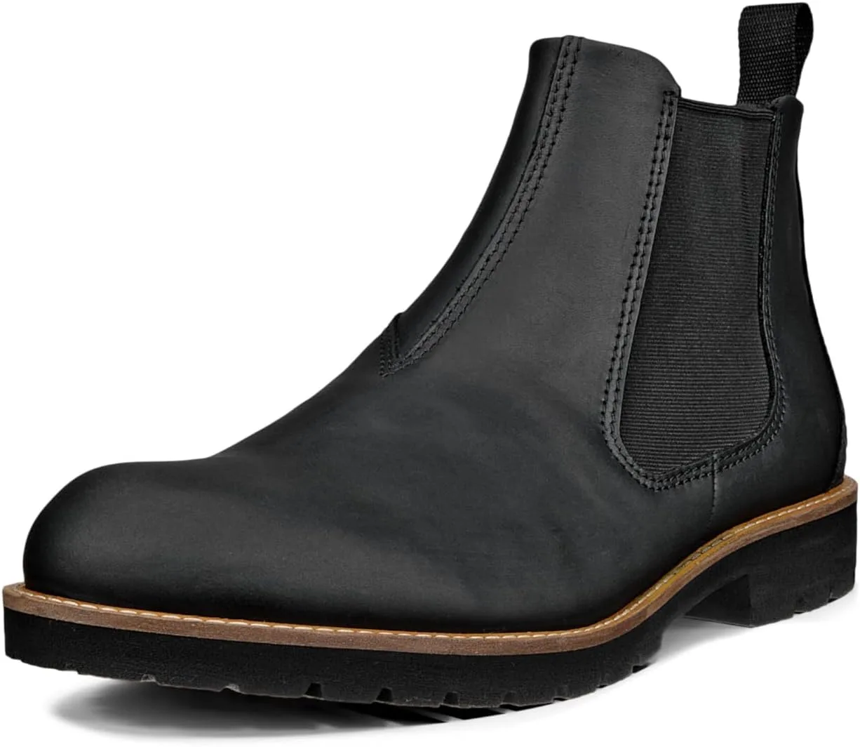Мужские ботинки ECCO Jamestown Chelsea, черный