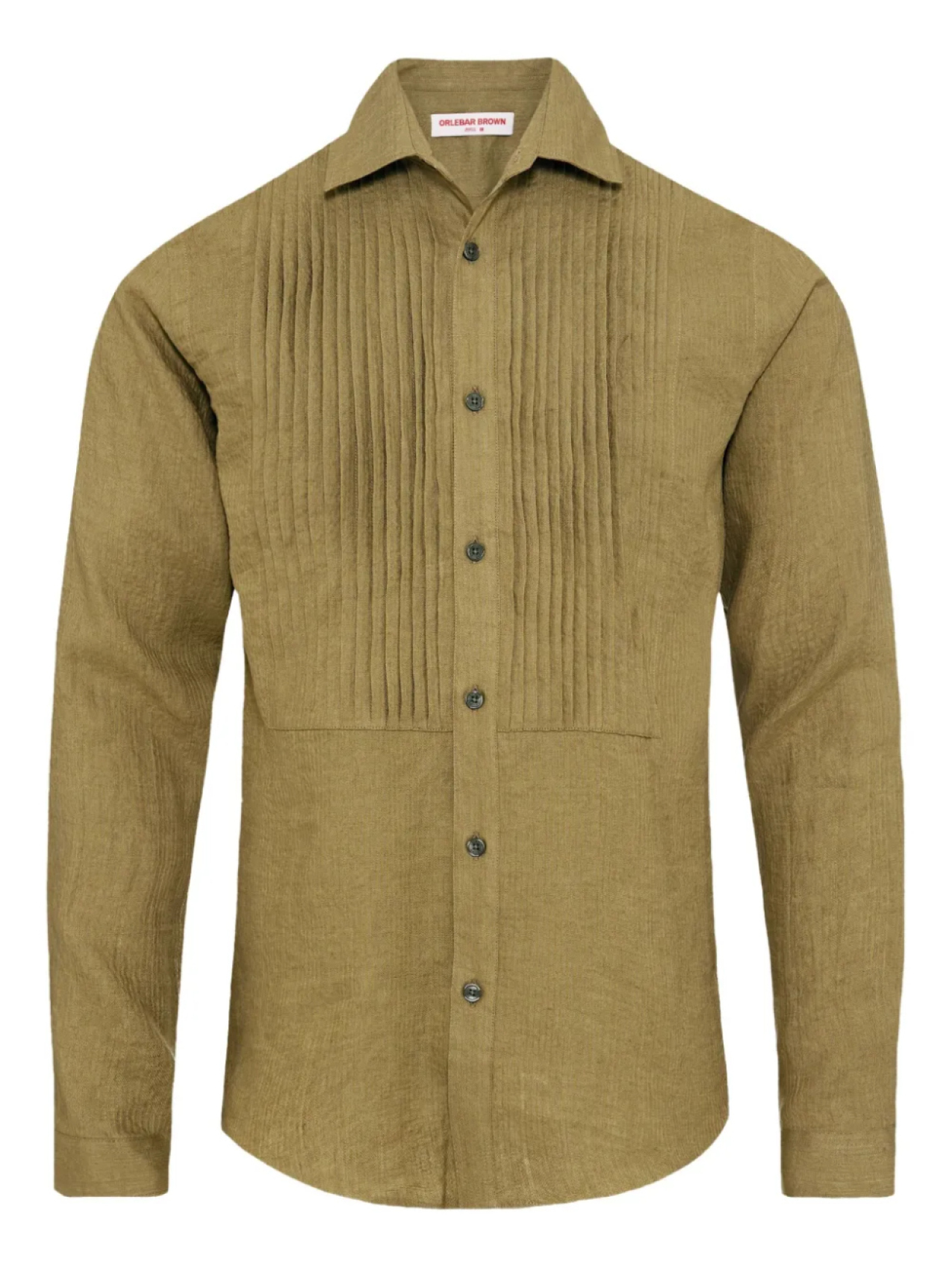 

Рубашка Orlebar Brown Giles, зеленый