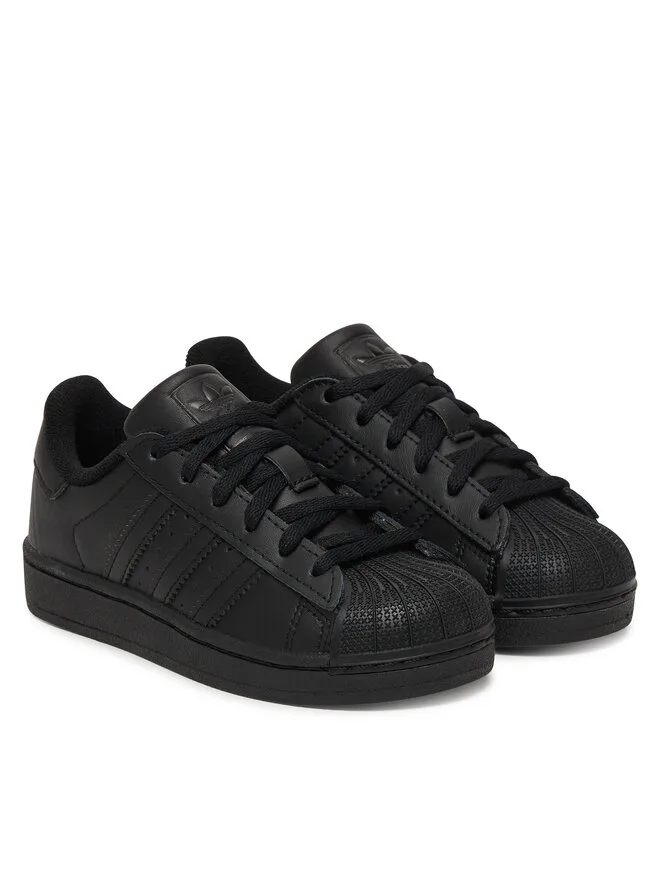 Adidas Кроссовки Superstar II C JH9983 черные — фото 2