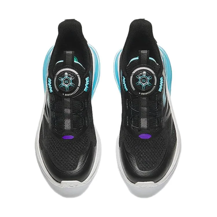 Детские кроссовки для бега Antakids, Black/Ice Blue/Ink Purple — фото 4