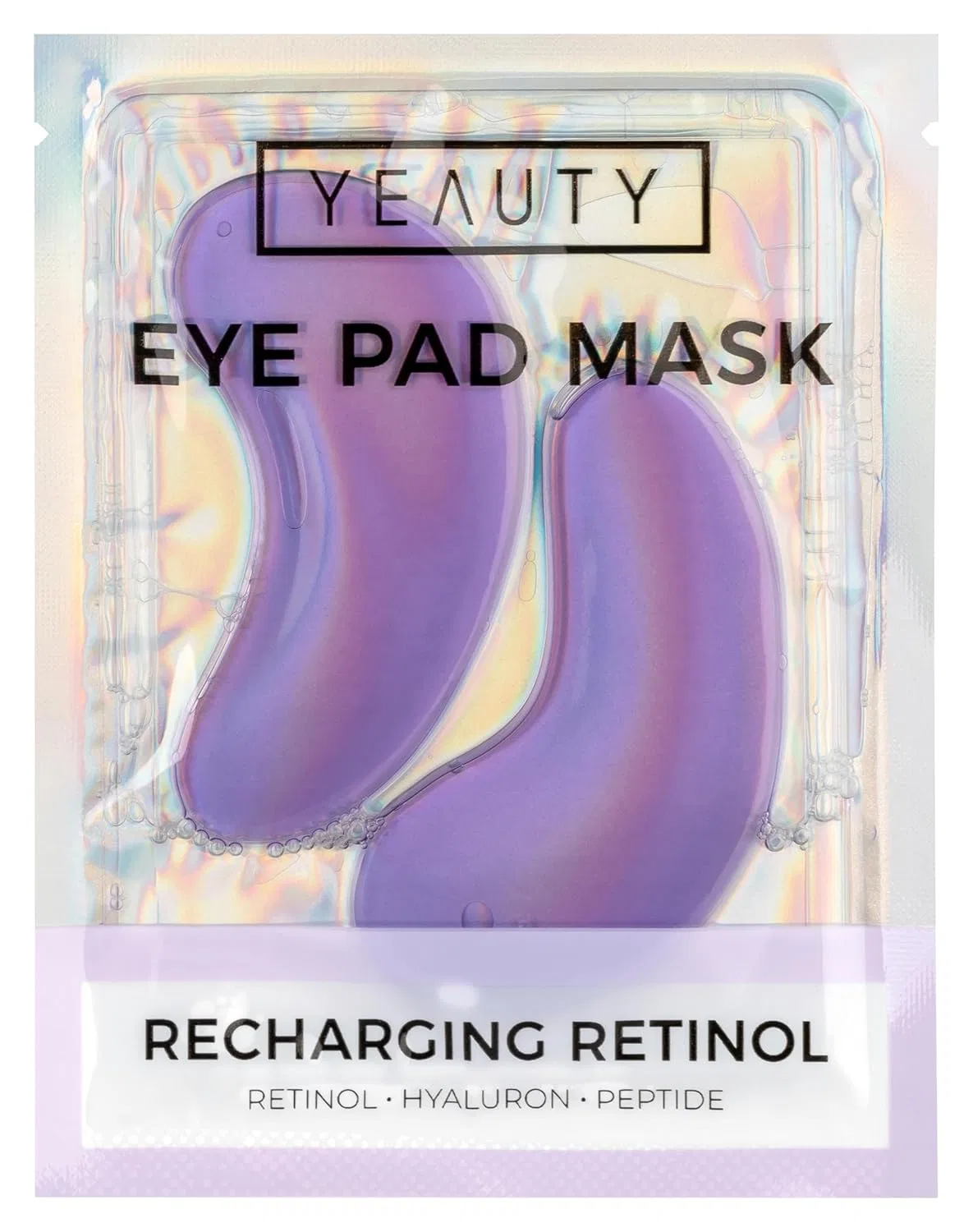 Патчи для глаз с ретинолом «Recharging Retinol» от YEAUTY Yeauty, Purple