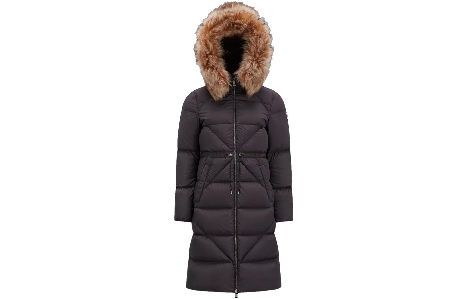 

Пуховик женский черный Moncler